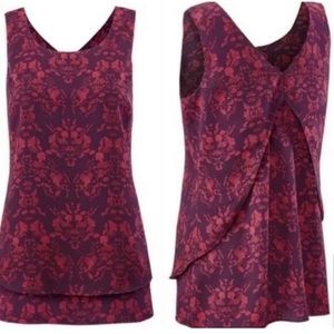 Cabi Cameo Sleeveless Double-layered Sleeveless Top